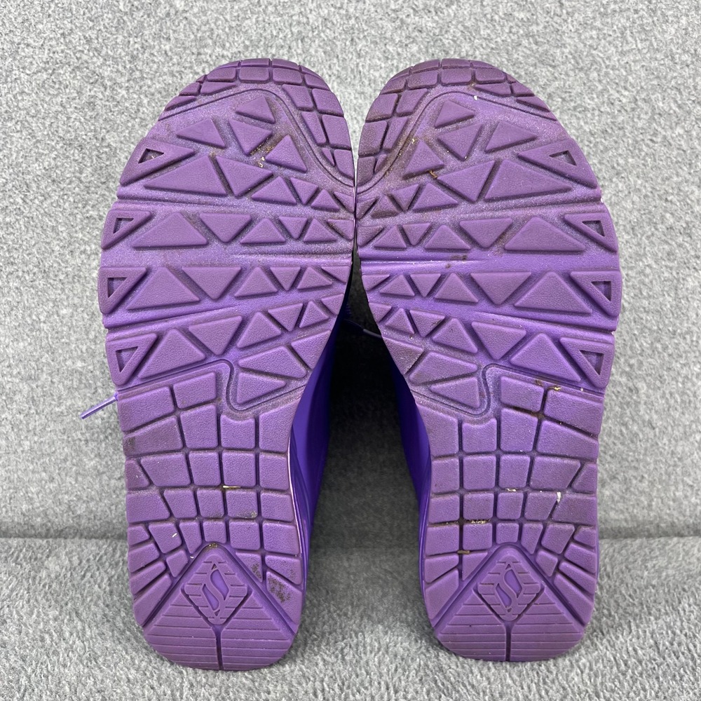 Skechers Uno Night Shades Womens 8 Purple Sneakers Air Cooled Memory Foam 73667 - Picture 12 of 13